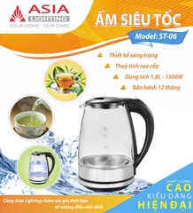 Ấm Siêu Tốc Asia Lighting ST06