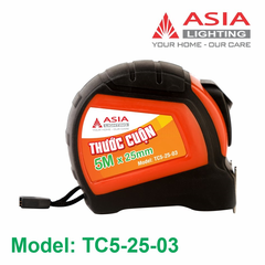 Thước Cuộn Tự Dừng Asia Lighting TC5-25-03