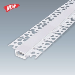 Phụ Kiện Đèn: Thanh Nhôm LED Uốn Cong Âm Viền Cao Cấp Anfaco B20 - 2 T