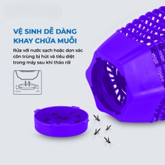 Đèn Bắt Muỗi Tím LED Unimax UMBV-3WL (3W)