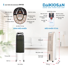 Quạt Điều Hòa Daikiosan DM105