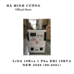 Ổn Áp LiOA 1 Pha 10KVA DRI-10,000II NEW 2020 (90-250v) - Đồng hồ điện tử