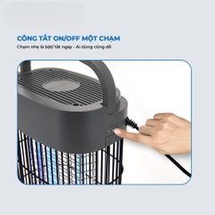 Đèn Bắt Muỗi Xám Unimax UMBV-0601L (6W)