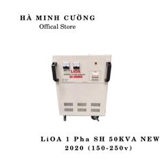 Ổn Áp LiOA 1 Pha 50KVA SH-50,000II NEW 2020 (150-250v) - Đồng hồ điện tử