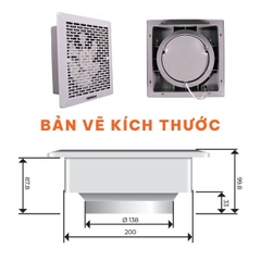 Quạt Hút Nanoco NMV2023