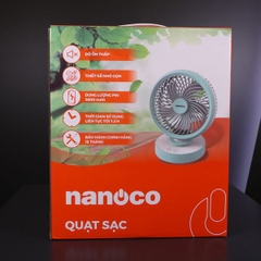 Quạt Sạc Nanoco NRF6213G / NRF6213P