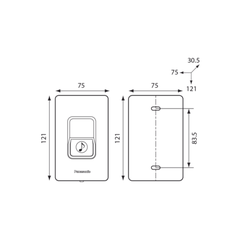Nút Nhấn Chuông Điện Panasonic EGG331