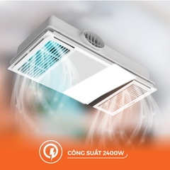 Máy Sưởi Có Thông Gió Nanoco NBD2560