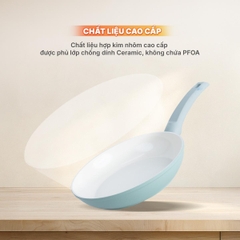 Chảo Hợp Kim Nhôm Cao Cấp Nanoco NCWR24A-G