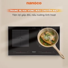 Bếp Điện Từ Đôi Nanoco NICL482