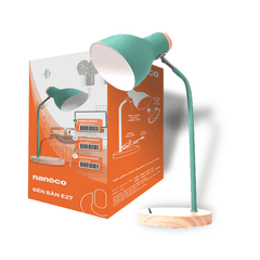 Đèn Bàn Đế Gỗ Nanoco NDKC03