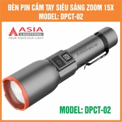 Đèn Pin Cầm Tay Thân Nhôm Asia Lighting DPCT-02