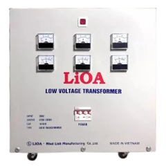 Biến Áp Cách Ly Đổi Nguồn Hạ Áp 3 Pha 10kVA LiOA 3K101M2DH5YC/D (Dây Đồng)