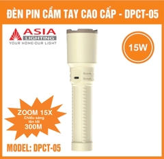 Đèn Pin Cầm Tay Cao Cấp Thân Nhựa Asia Lighting DPCT-05