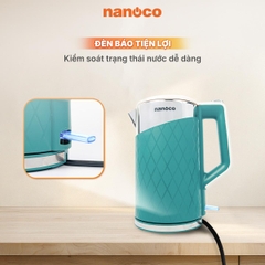Ấm Đun Siêu Tốc Nanoco NKT1817DG / NKT1817W