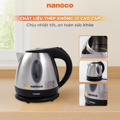 Ấm Đun Siêu Tốc Nanoco NKT1216