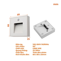 Đèn Lối Đi Nanoco NSLM901S