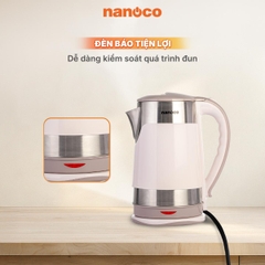 Ấm Đun Siêu Tốc Nanoco NKT3018BR