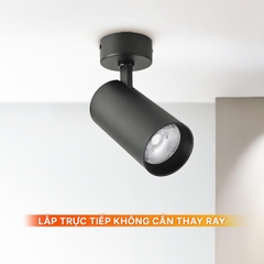 Đèn Rọi Thân Đen T2 Nanoco Sora Series NTRS10B