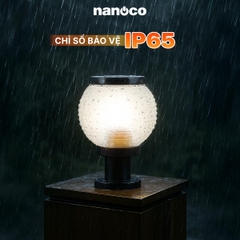 Đèn Sân Vườn Năng Lượng Mặt Trời Nanoco NTZ06200