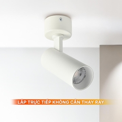 Đèn Rọi Thân Trắng T2 Nanoco Sora Series NTRS10W
