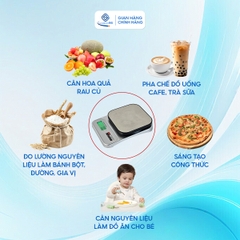 Cân Điện Tử Nhà Bếp Sài Gòn SGNB-01 (5kg)
