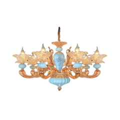 Đèn Chùm Chao Đá Nam Long Netviet NC 9220/8