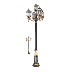 Đèn Cột Ngoài Trời Nam Long Netviet NVT 887/3 Và NVT 887/5