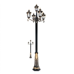 Đèn Cột Ngoài Trời Nam Long Netviet NVT 888/3 Và NVT 888/5