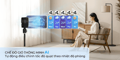 Quạt Đứng Sharp PJ-CD433V-H