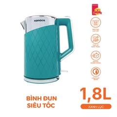 Ấm Đun Siêu Tốc Nanoco NKT1817DG / NKT1817W