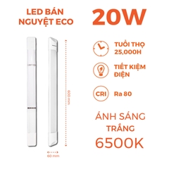 Đèn Bán Nguyệt Eco Nanoco NSHE20