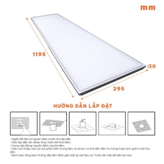 Đèn Backlit Office Panel Nanoco NPLB3012