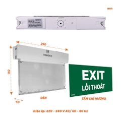 Đèn Thoát Hiểm Nanoco NEX2108C1