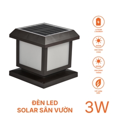 Đèn Sân Vườn Năng Lượng Mặt Trời Nanoco NTZ10200