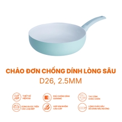 Chảo Hợp Kim Nhôm Cao Cấp Nanoco NCWR26DA-G