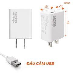 Phụ Kiện Đèn Cốc Sạc USB Cho Đèn Bàn Nanoco NUC5V2A