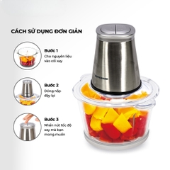 Máy Xay Đa Năng Thủy Tinh Zimmermann ZMC-9058SSG (2L)