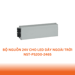 Phụ Kiện Đèn: Bộ Nguồn DC24V IP65 Cho LED Dây Ngoài Trời Nanoco NST-PS200-2465 (200W)