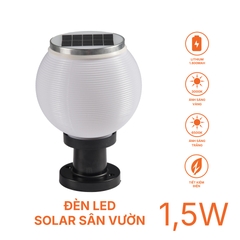 Đèn Sân Vườn Năng Lượng Mặt Trời Nanoco NTZ08200