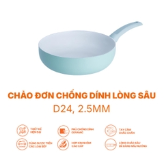 Chảo Hợp Kim Nhôm Cao Cấp Nanoco NCWR24DA-G
