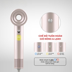 Máy Sấy Tóc Ion Hồng Unimax UM-8001HDC-P (1400W)