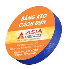 Băng Keo Cách Điện Asia Lighting BK10YD