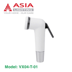 Vòi Xịt Vệ Sinh Asia Lighting VX04-T-01 (Màu Trắng)