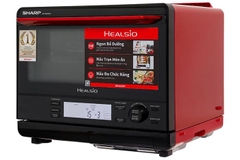 Lò Vi Sóng Hơi Nước Siêu Nhiệt Sharp Healsio AX-1700VN-R