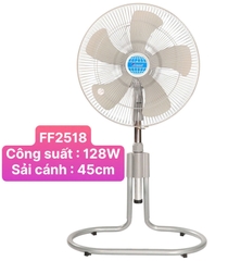 Quạt Sàn Chân Rút ChingHai FF2518