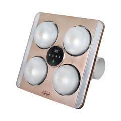 Đèn Sưởi Nhà Tắm Âm Trần Asia Lighting DS4AT-02 (Bóng Mờ)