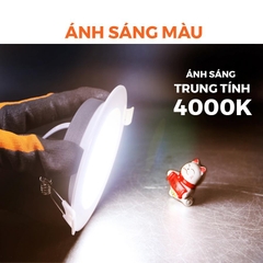 Đèn Âm Trần Nanoco 3S Series NDL09W (9W)