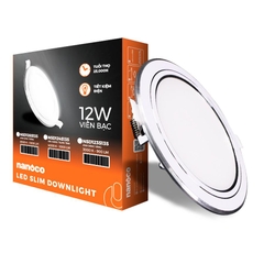 Đèn Âm Trần Nanoco Hera Series NSD12S (12W)
