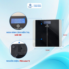Cân Sức Khoẻ Điện Tử Sài Gòn SGSK-02 (Có Kết Nối Ứng Dụng Trên Điện Thoại)